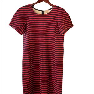 J. Crew stripped cotton dress